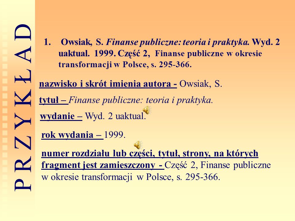 Owsiak, S. Finanse publiczne: teoria i praktyka. Wyd. 2 uaktual. 1999
