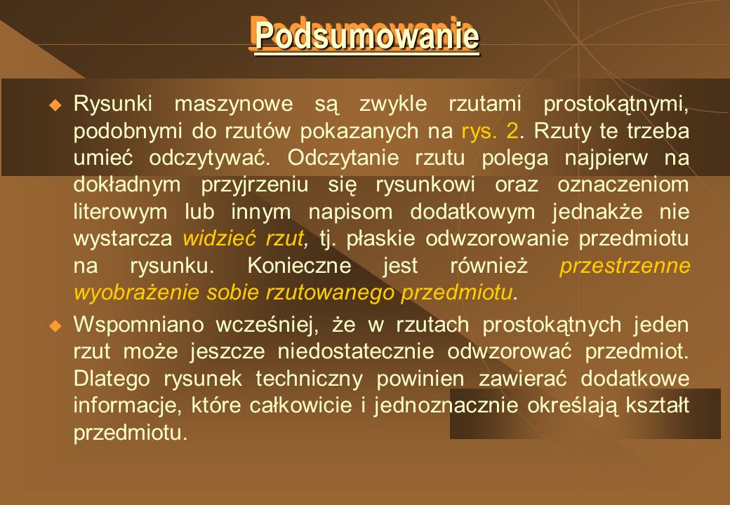 Bogdan Lewandowski* Podsumowanie.