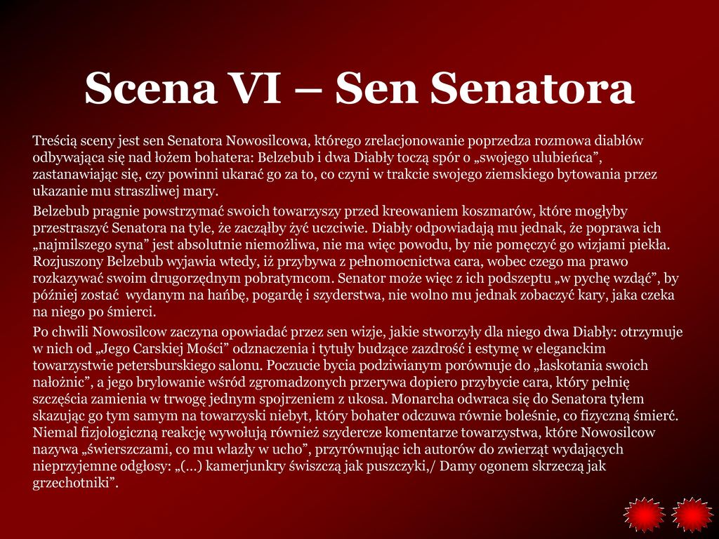 Scena VI – Sen Senatora