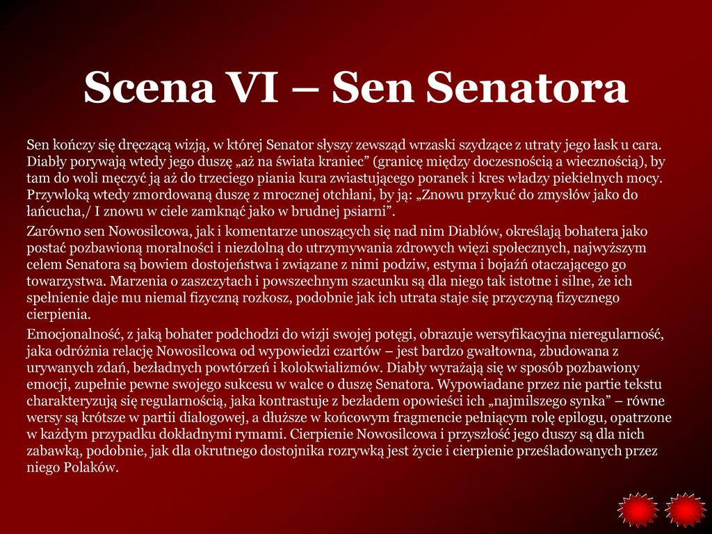 Scena VI – Sen Senatora