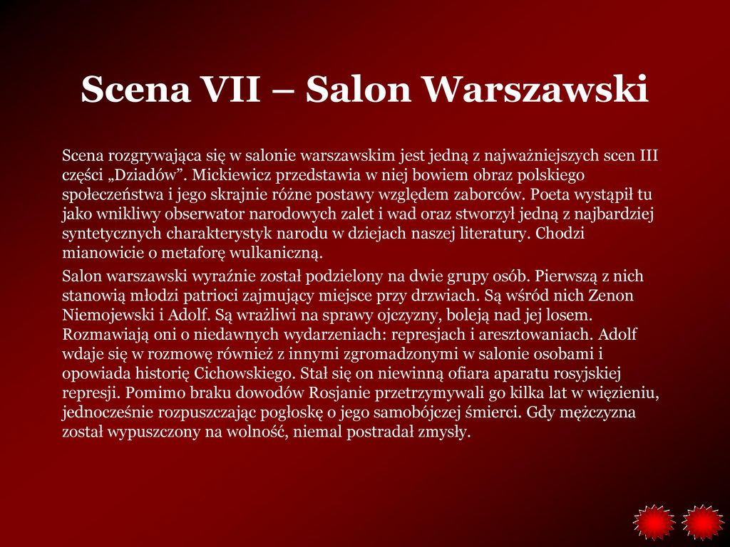 Scena VII – Salon Warszawski