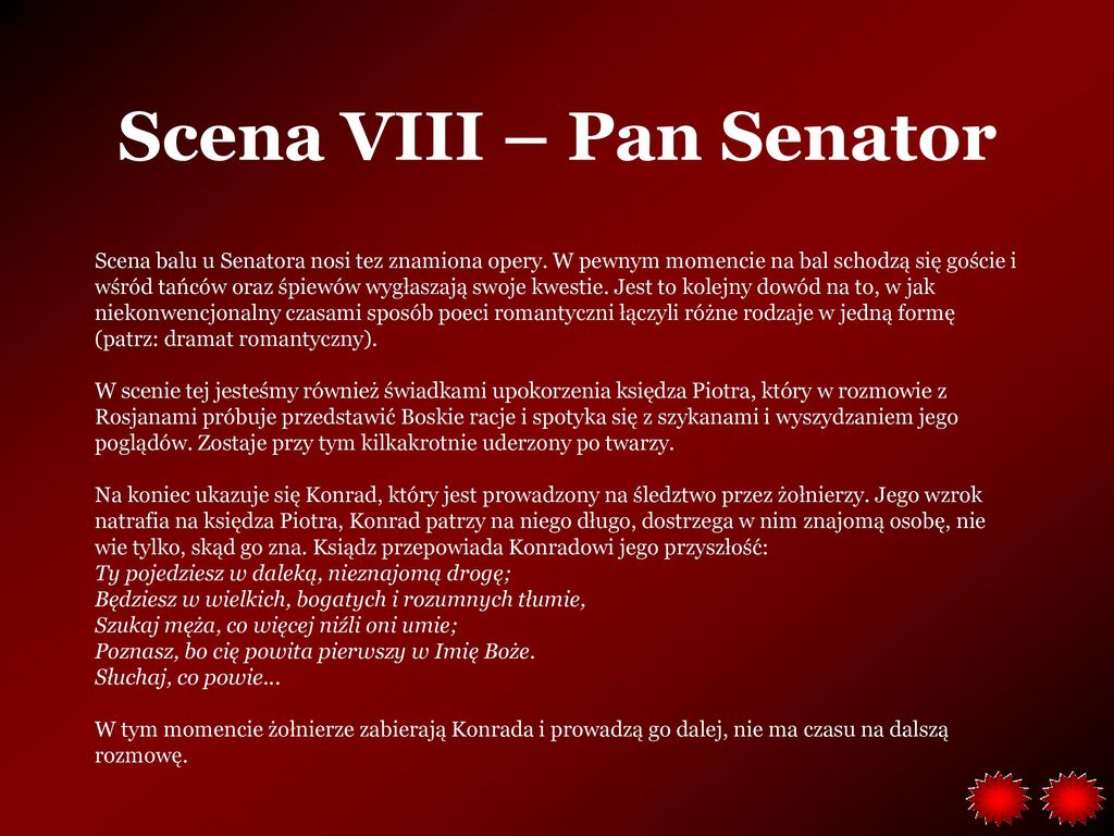 Scena VIII – Pan Senator