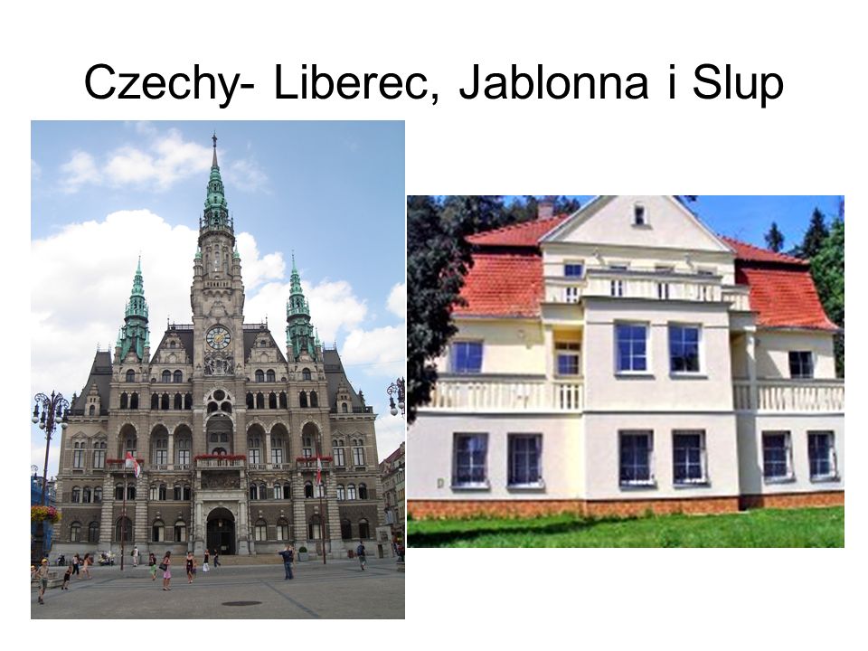 Czechy- Liberec, Jablonna i Slup