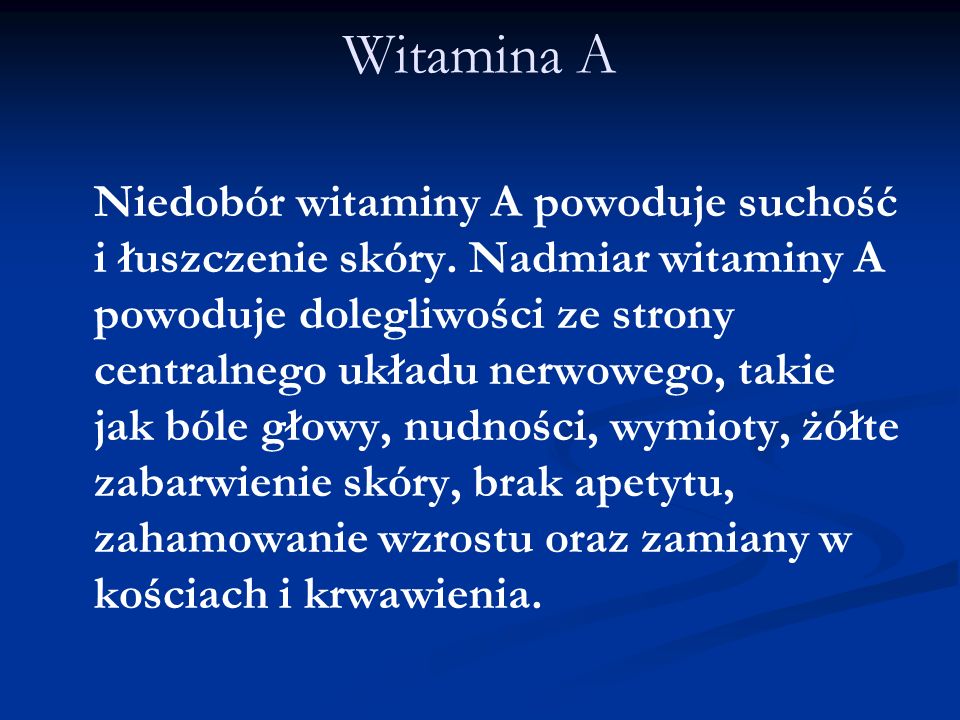 Witamina A