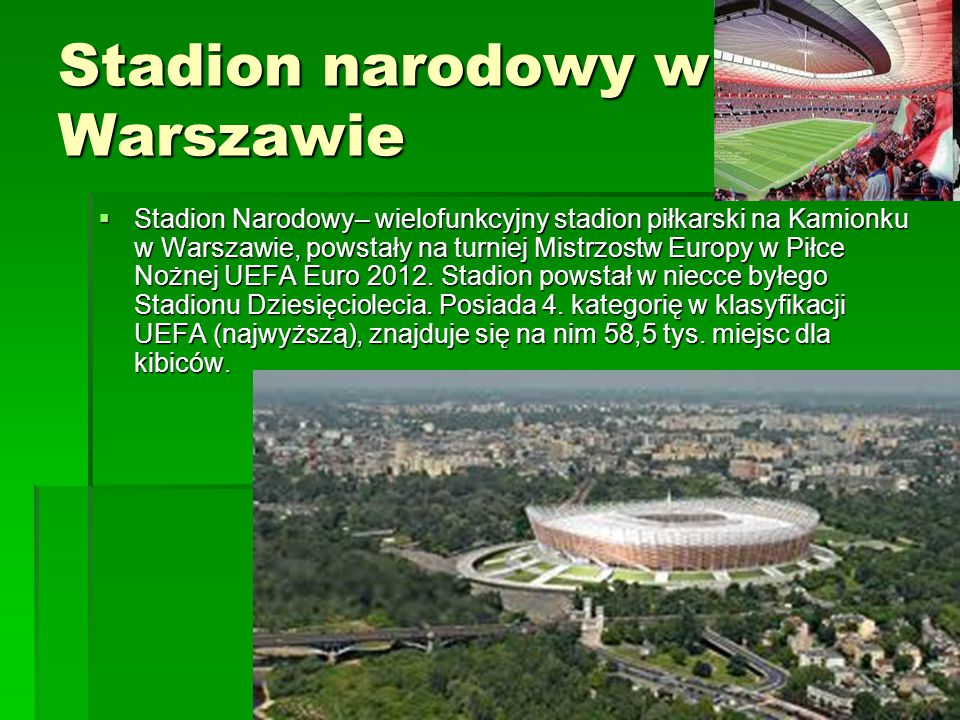 Stadion narodowy w Warszawie
