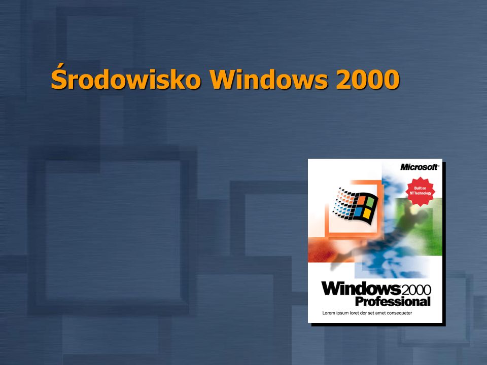 Środowisko Windows 2000