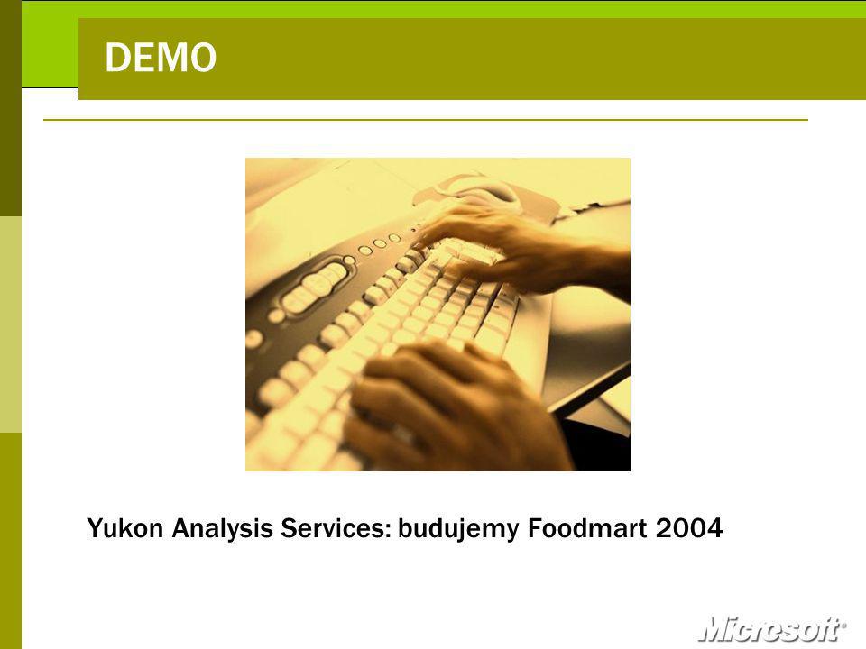 DEMO Yukon Analysis Services: budujemy Foodmart 2004