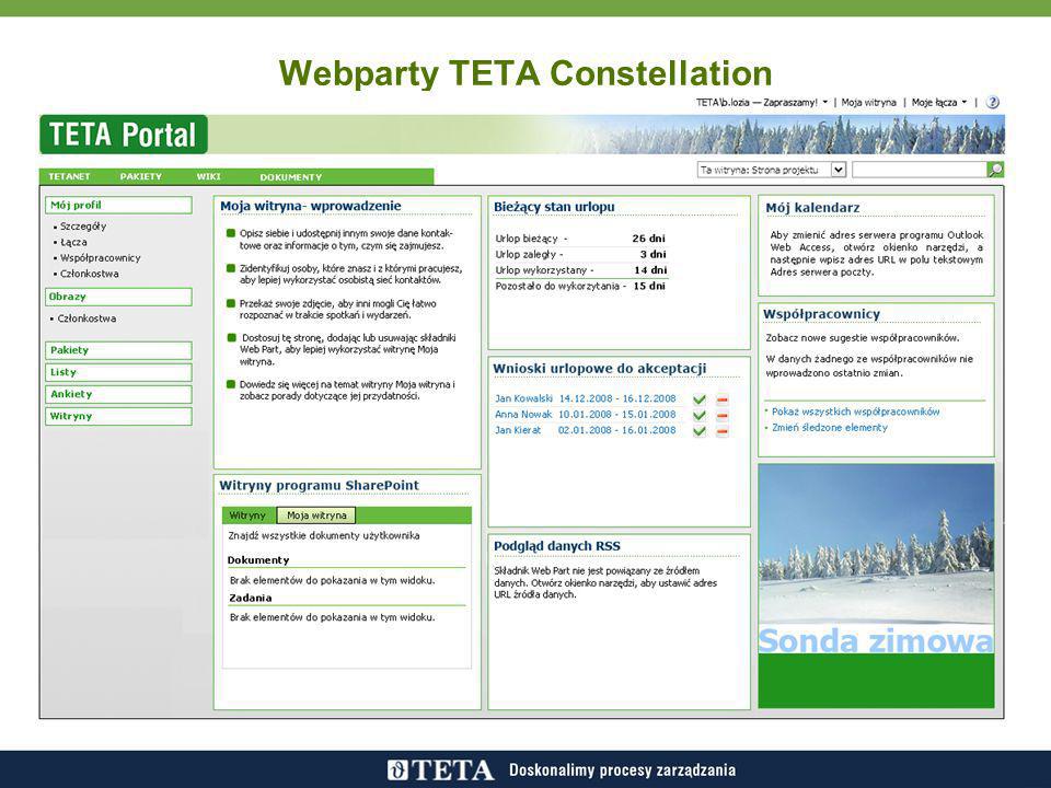 Webparty TETA Constellation