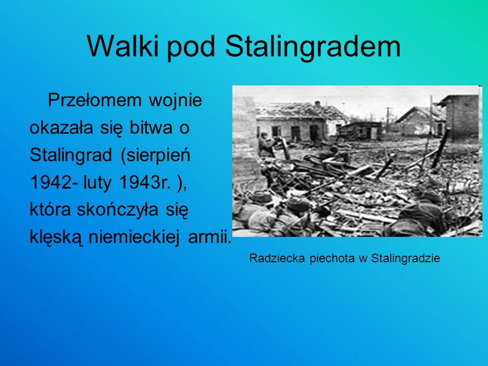 Walki pod Stalingradem