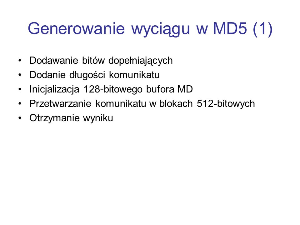 Generowanie wyciągu w MD5 (1)