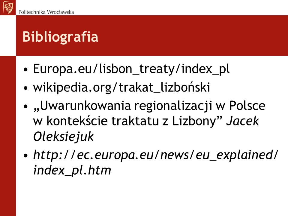 Bibliografia Europa.eu/lisbon_treaty/index_pl