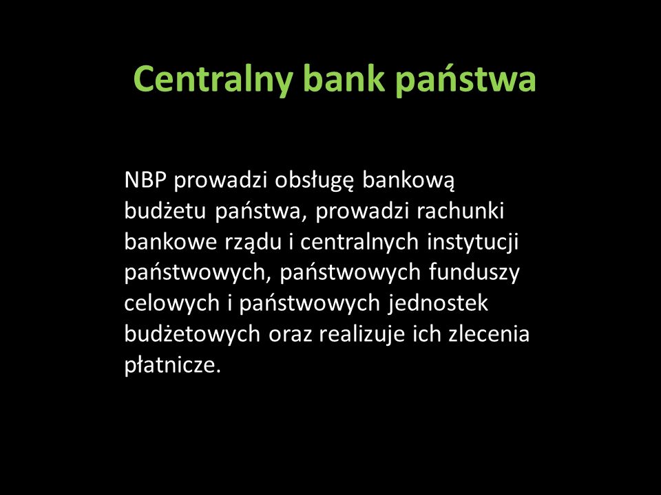 Centralny bank państwa