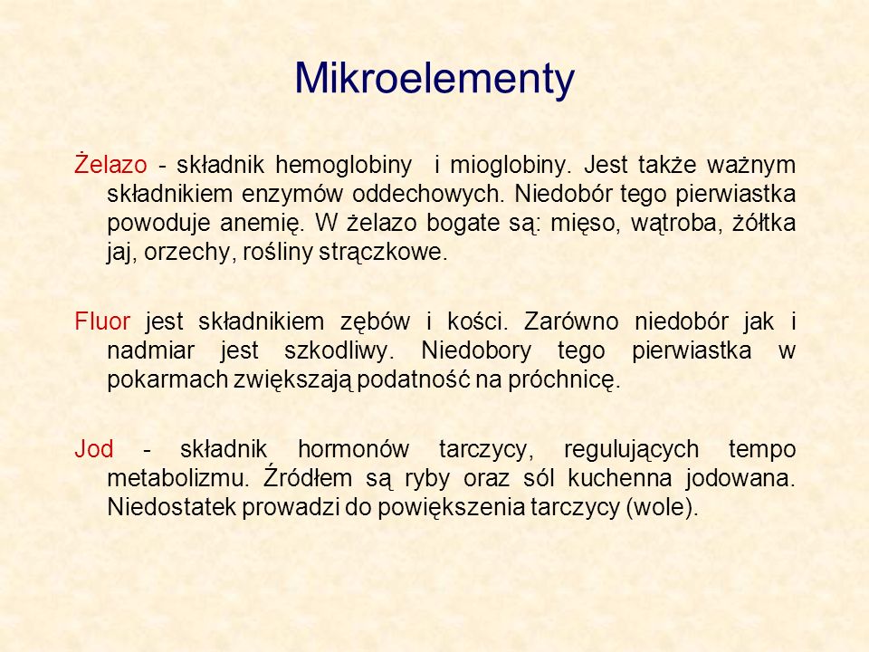 Mikroelementy