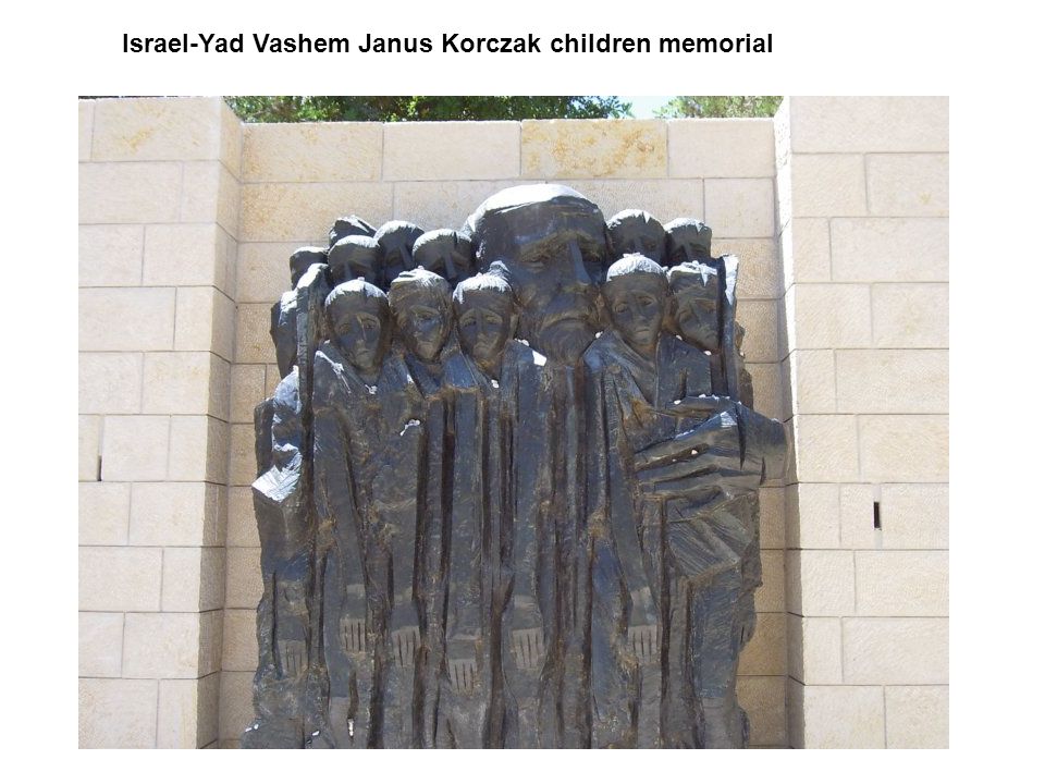 Israel-Yad Vashem Janus Korczak children memorial