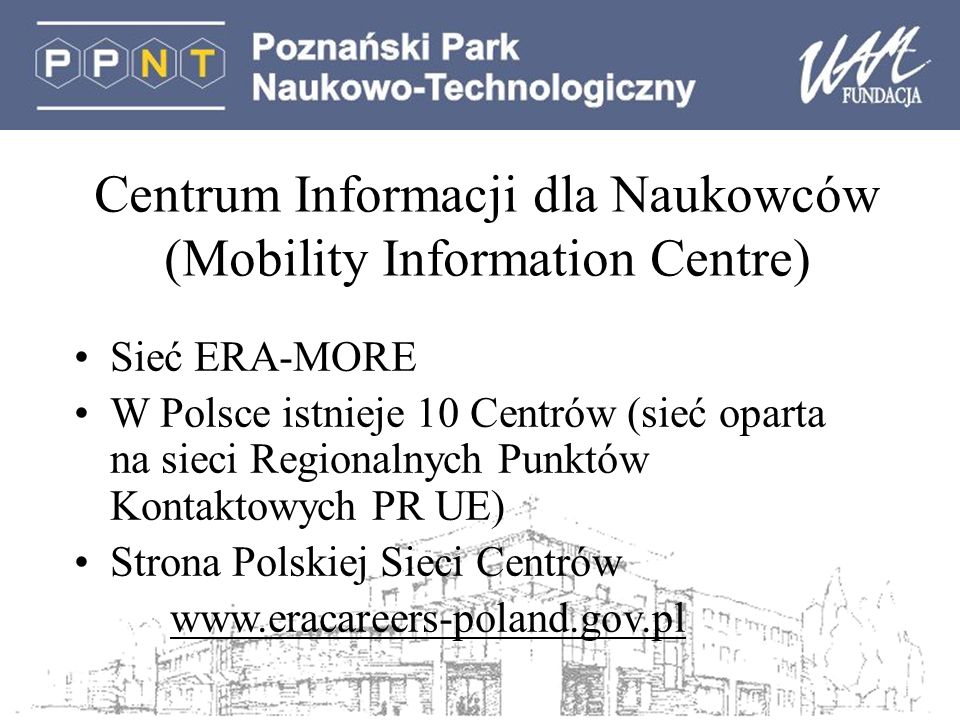Centrum Informacji dla Naukowców (Mobility Information Centre)