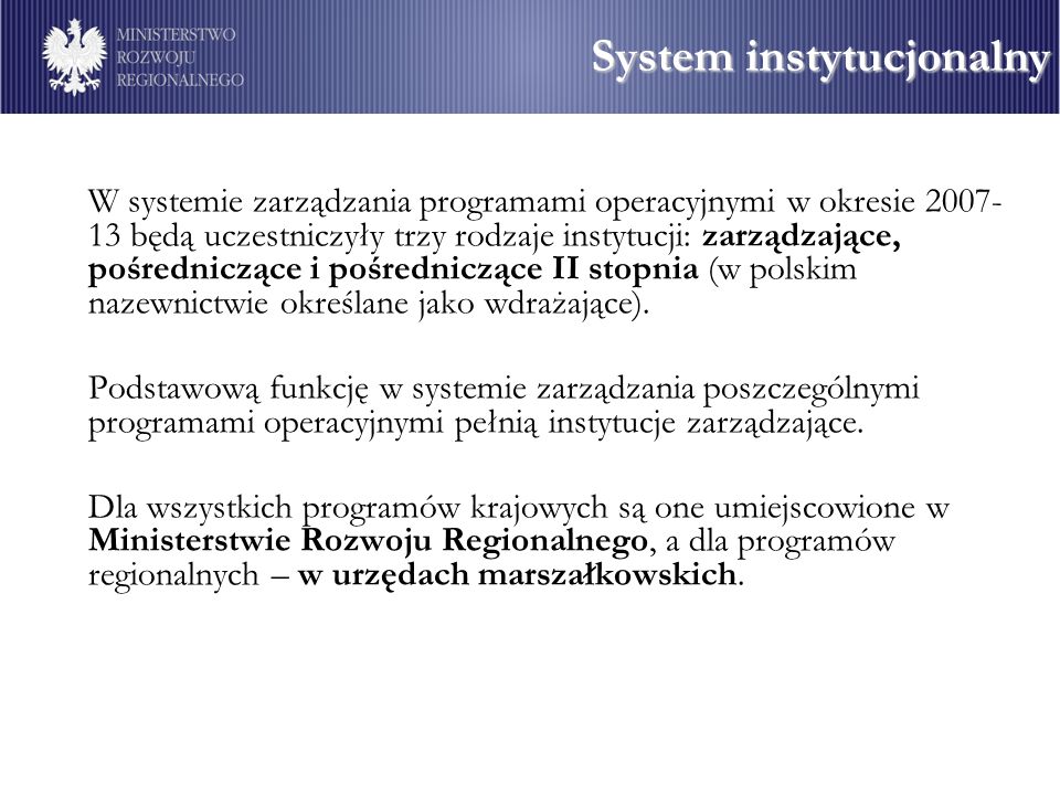 System instytucjonalny