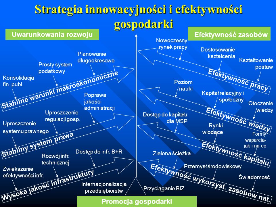 Strategia innowacyjności i efektywności gospodarki