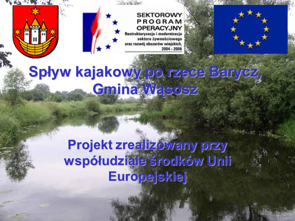 Spływ kajakowy po rzece Barycz, Gmina Wąsosz