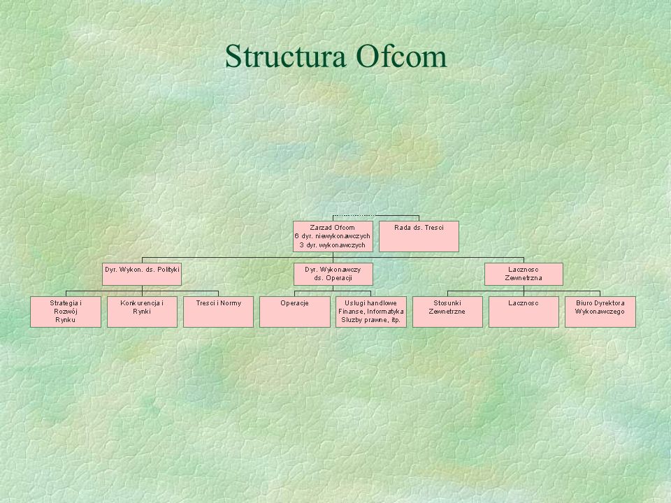 Structura Ofcom