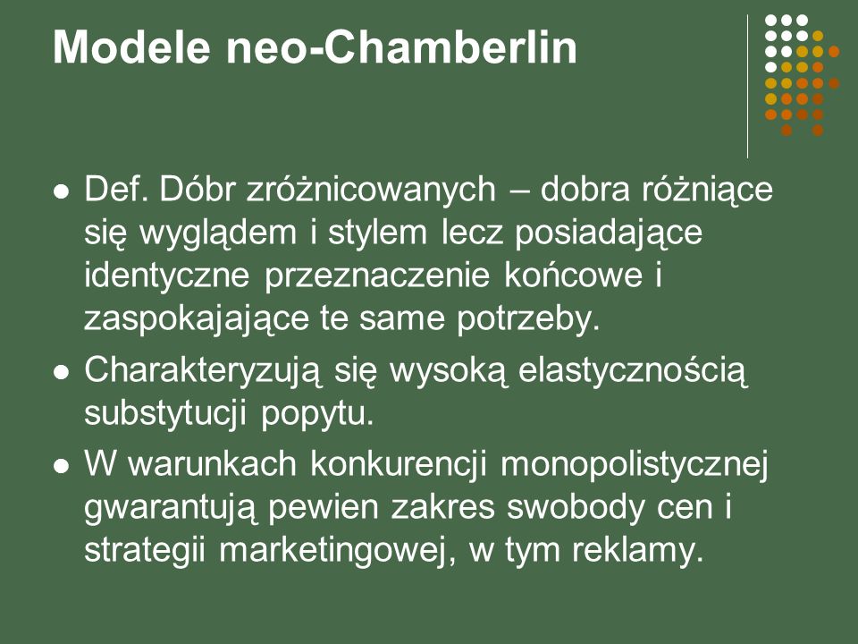 Modele neo-Chamberlin