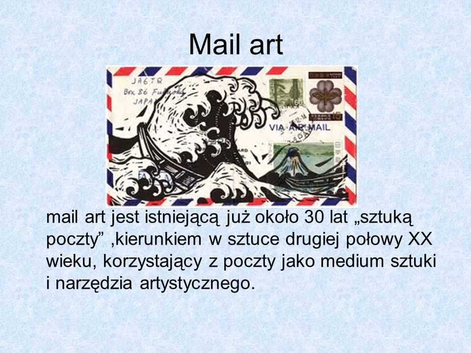 Mail art