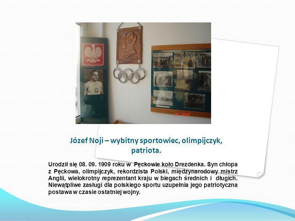 Józef Noji – wybitny sportowiec, olimpijczyk, patriota.