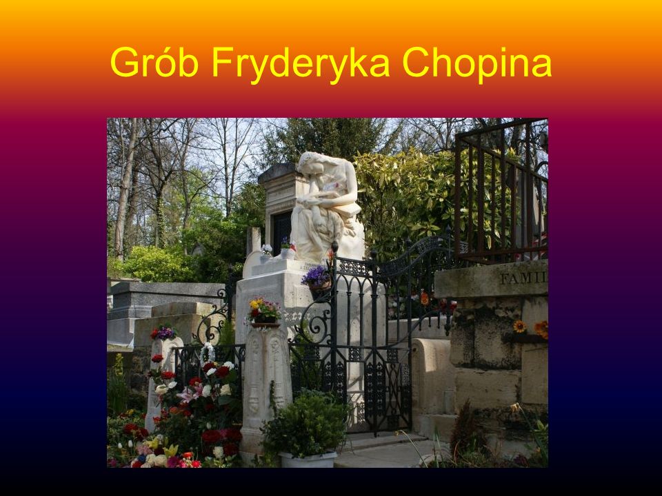 Grób Fryderyka Chopina