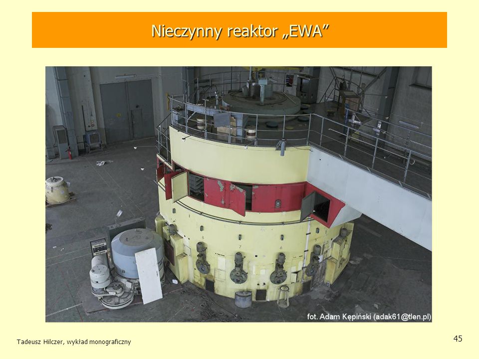 Nieczynny reaktor „EWA