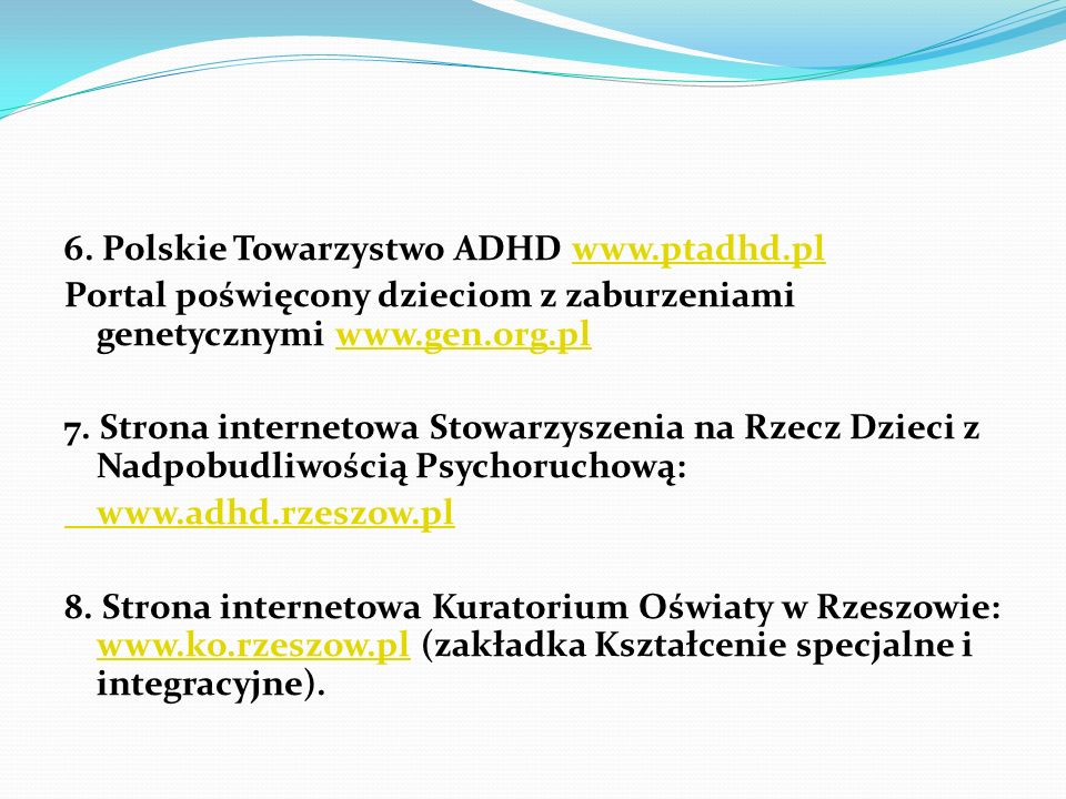 6. Polskie Towarzystwo ADHD