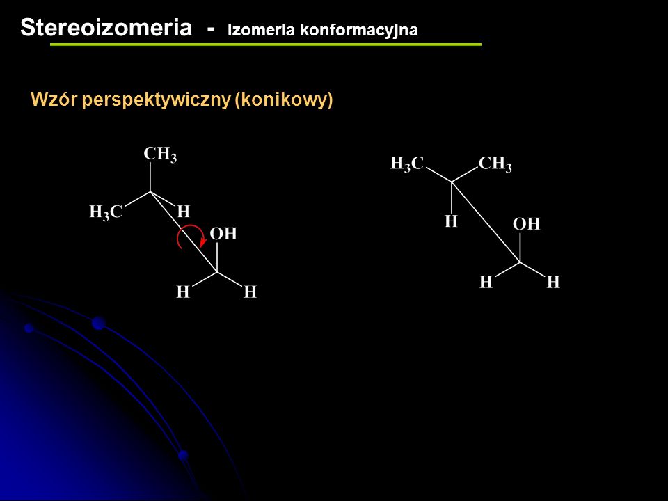 Stereoizomeria - Izomeria konformacyjna
