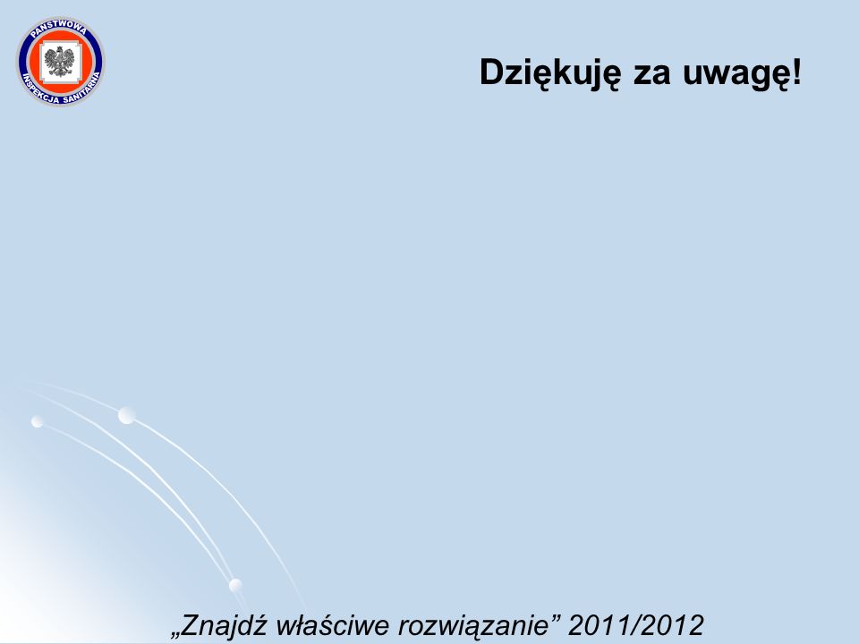 „Znajdź właściwe rozwiązanie 2011/2012