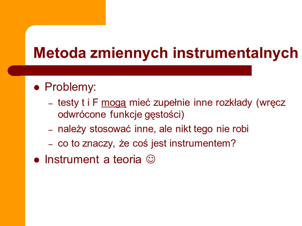 Metoda zmiennych instrumentalnych