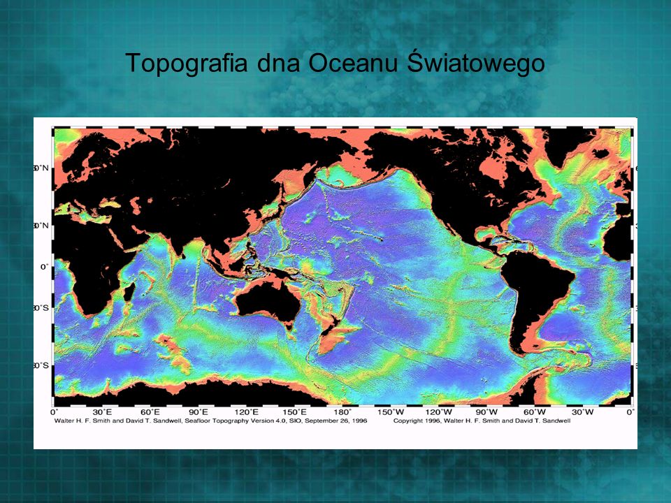 Topografia dna Oceanu Światowego