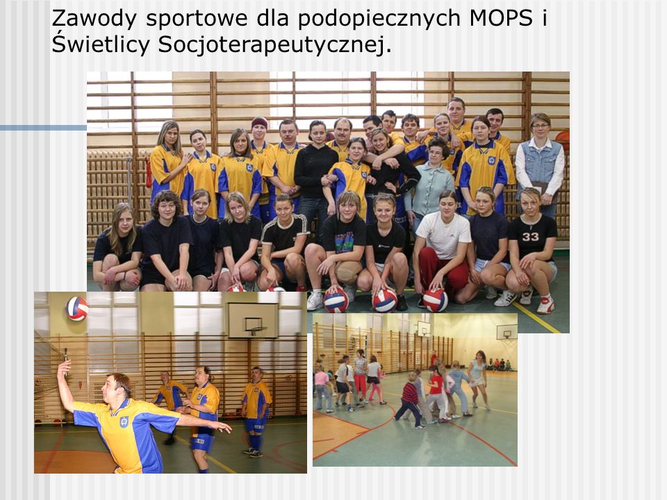 Zawody sportowe dla podopiecznych MOPS i Świetlicy Socjoterapeutycznej.