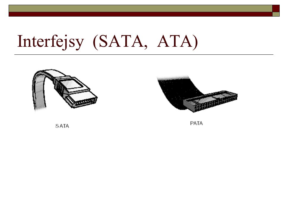 Interfejsy (SATA, ATA)