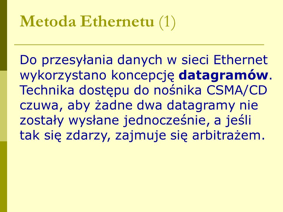 Metoda Ethernetu (1)