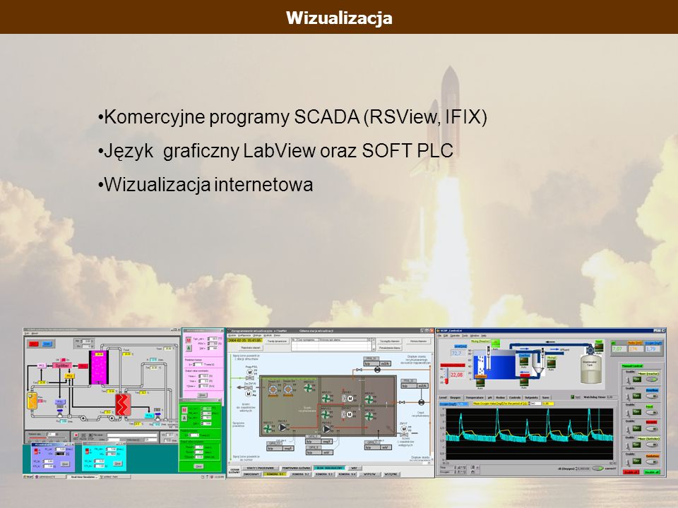 Komercyjne programy SCADA (RSView, IFIX)
