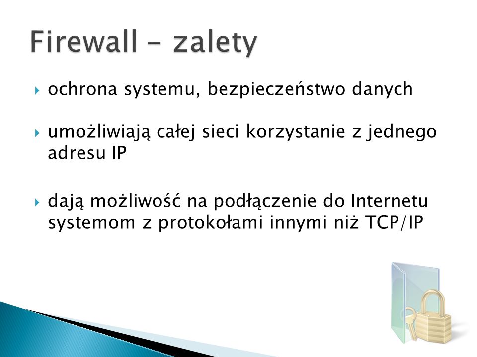 Firewall - zalety ochrona systemu, bezpieczeństwo danych
