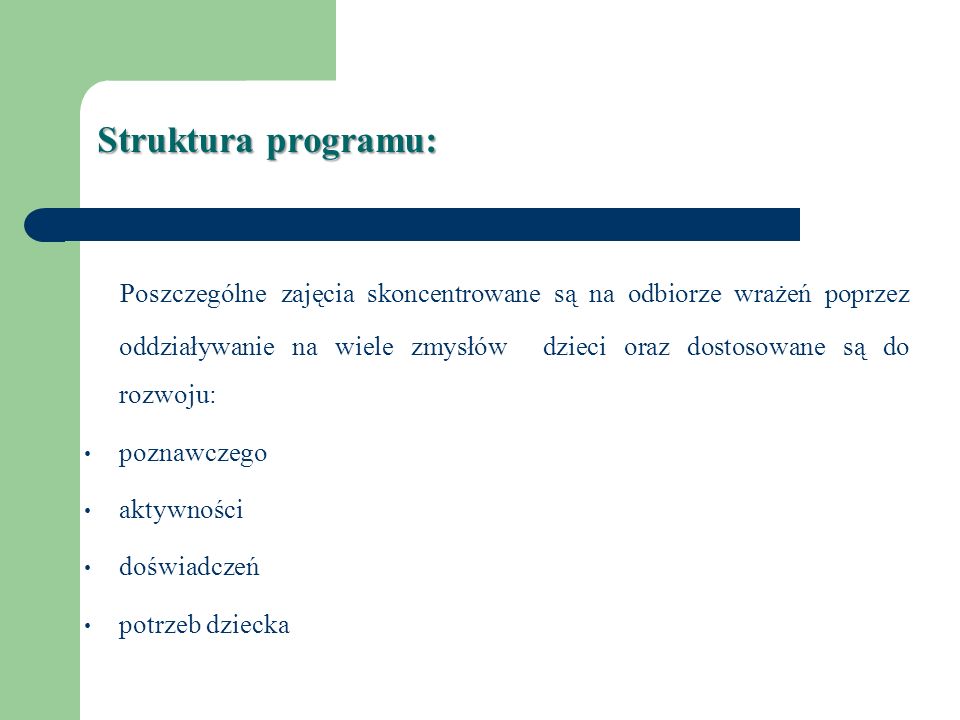 Struktura programu: