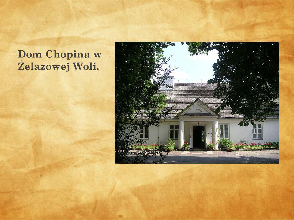 Dom Chopina w Żelazowej Woli.