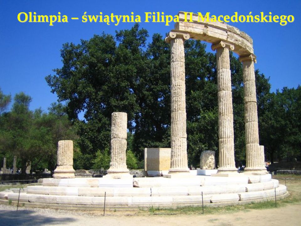 Olimpia – świątynia Filipa II Macedońskiego