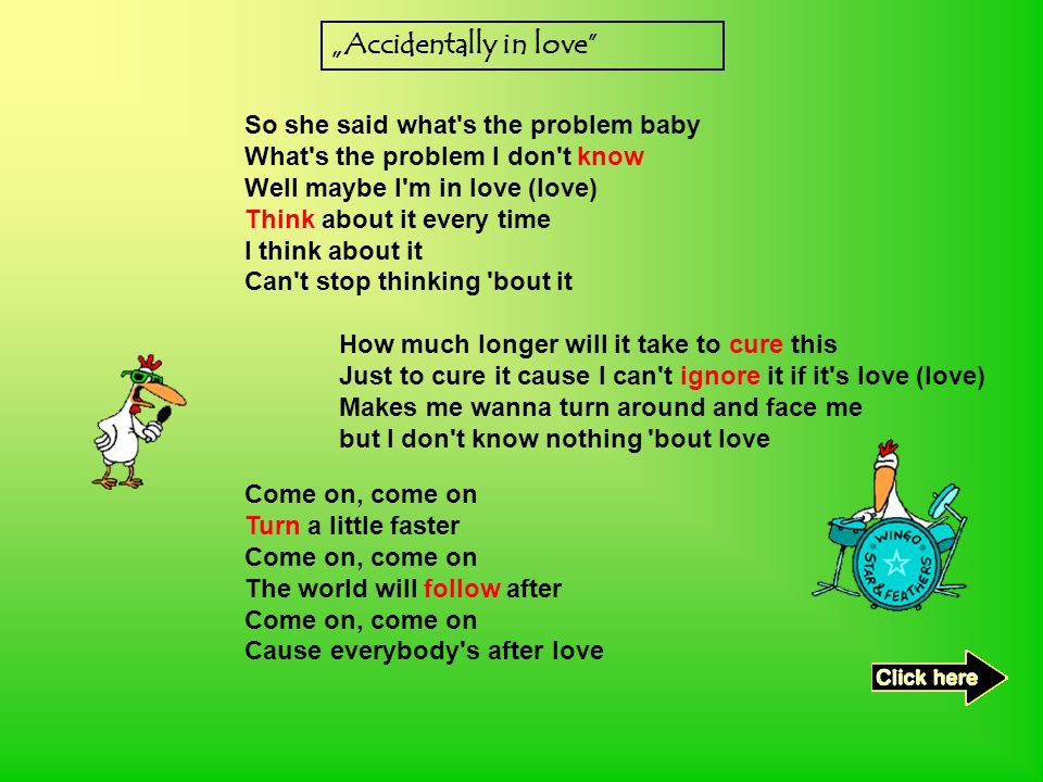 „Accidentally in love