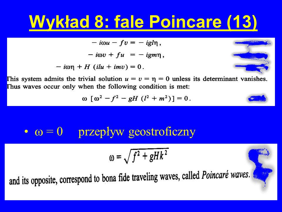 Wykład 8: fale Poincare (13)