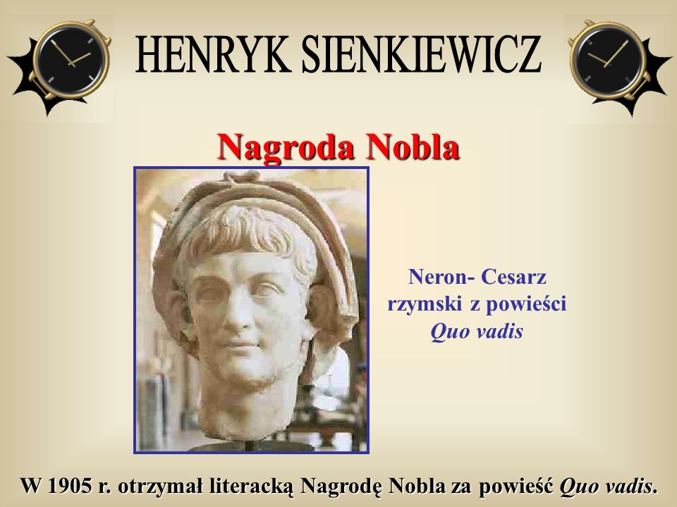 Neron- Cesarz rzymski z powieści Quo vadis