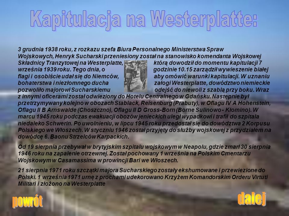 Kapitulacja na Westerplatte: