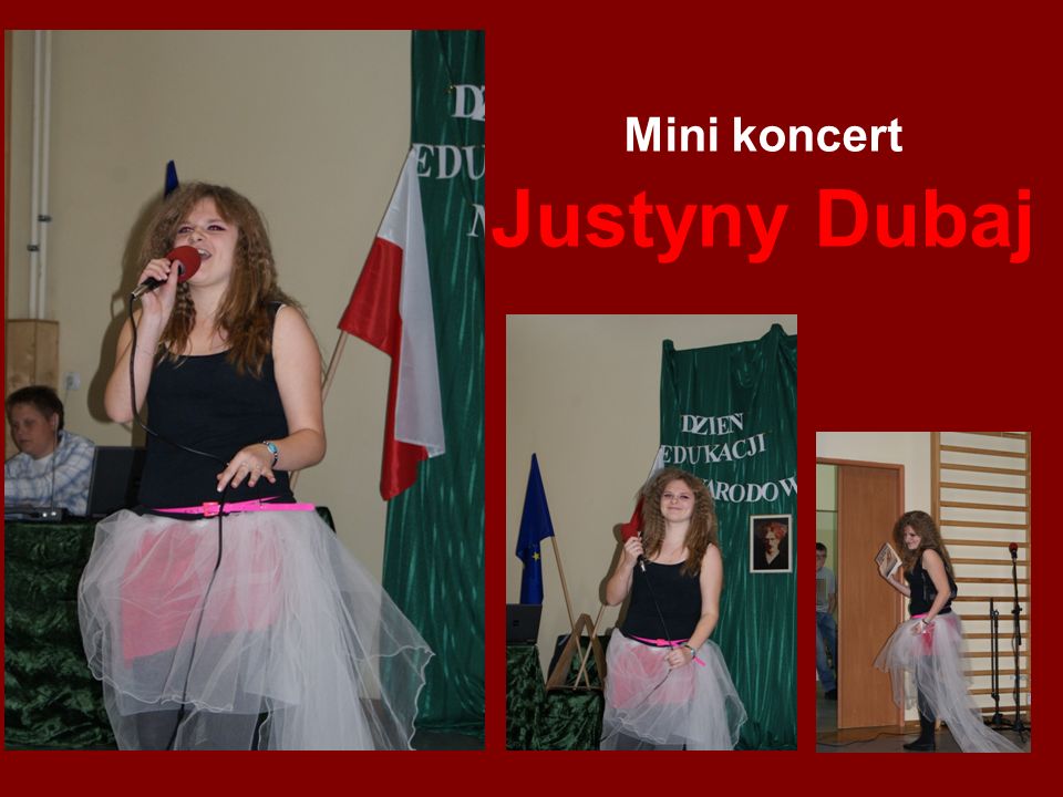Mini koncert Justyny Dubaj