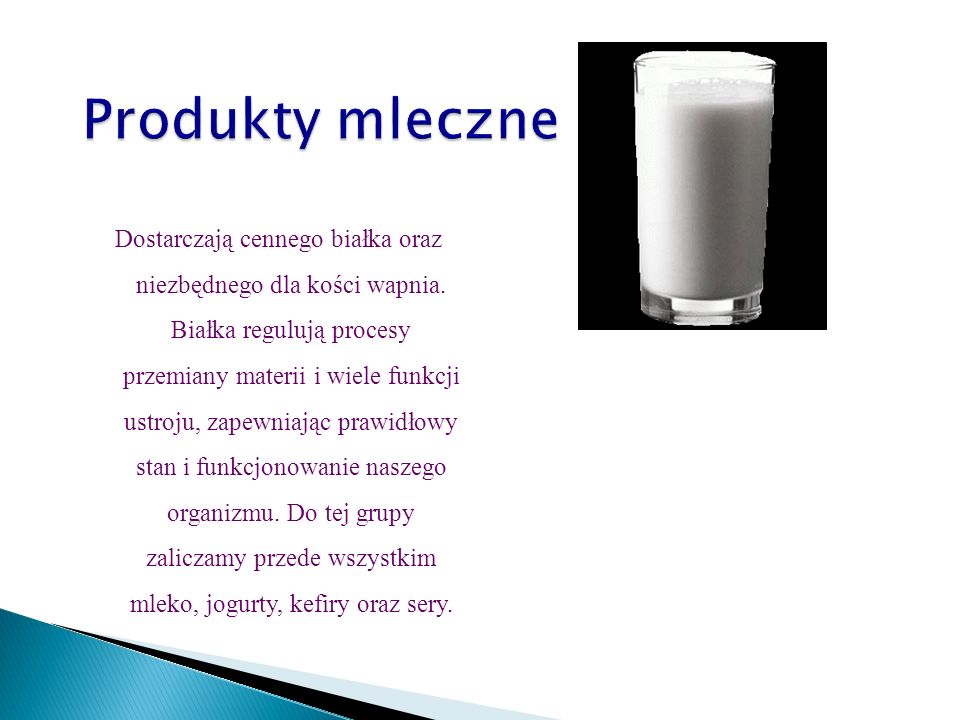 Produkty mleczne