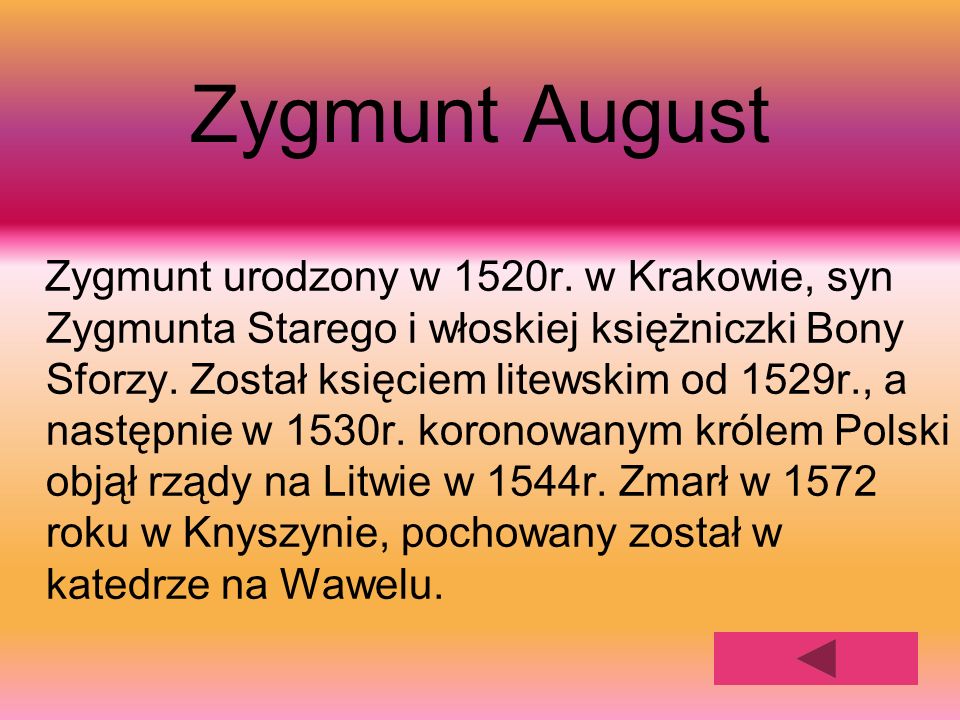 Zygmunt August