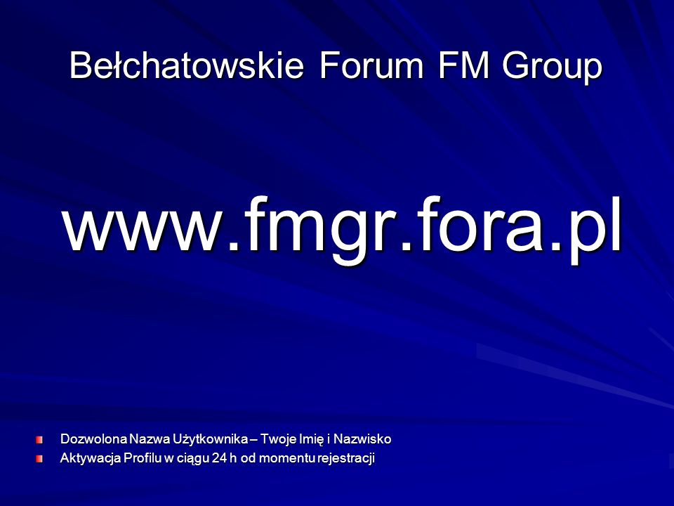 Bełchatowskie Forum FM Group