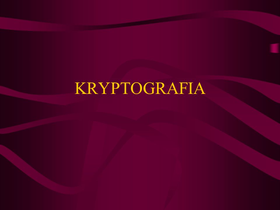 KRYPTOGRAFIA